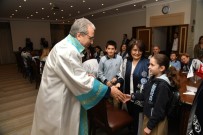 Rektör Budak, Koltuğunu 5. Sınıf Öğrencisi Akyürek'e Devretti