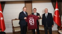ALİ AĞAOĞLU - Trabzonspor'un Yeni Başkanı Ve Yöneticilerinden Ziyaretler