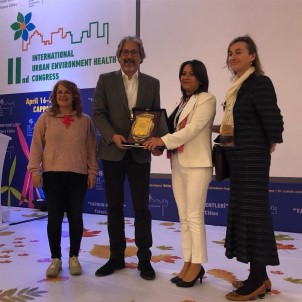 2. Uluslararası Şehir Çevre Sağlık Kongresi'nde Söke Belediyesine Ödül