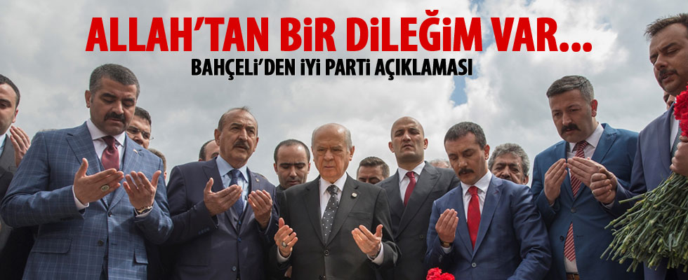 Bahçeli'den İYİ Parti açıklaması