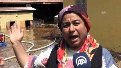 Denizli'de Su Baskını