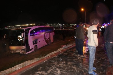 Konya'da Otobüs Kazası Açıklaması 18 Yaralı