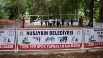 SERKAN TEKİN - Denizi Olmayan Nusaybin'de Plaj Voleybolu Turnuvası