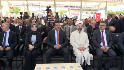 Denizli'de Dini İhtisas Merkezi Ve Cami Temeli Atıldı
