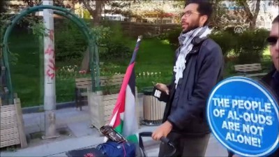 Filistin İçin İsveç'ten Yola Çıkan Ladraa, Ankara'da
