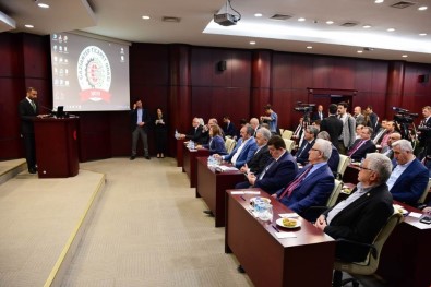 GTO'dan Ulaştırma Bakanı Arslan'a Lojistik Köy Sunumu