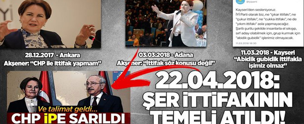 Kirli ittifak bugün ilan edildi