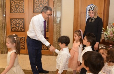 Rektör Şahin, 23 Nisan Çocuklarını Ağırladı