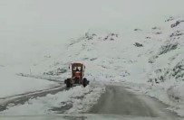 KIŞ LASTİĞİ - Van'da Nisan Karı Etkili Oluyor