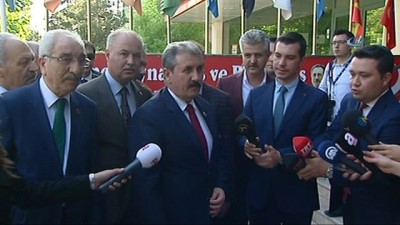 BBP Genel Başkanı Destici, AK Parti Genel Başkan Yardımcıları Ünal Ve Şentop İle Seçim İttifakını Görüşecek