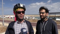 VAN GÖLÜ - 'Beraber' Pedal Çevirerek Van Gölü'nü Turladılar