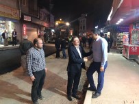 KALDIRIMLAR - Genel Sekreter Bayram'dan Gece Denetimi