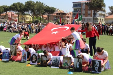 Germencik'te Çocuklar Doyasıya Eğlendi