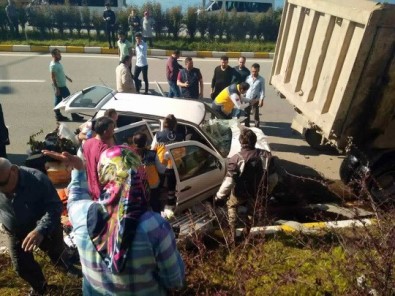 Giresun'da Trafik Kazası Açıklaması 1 Ölü, 1 Yaralı