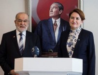 TEMEL KARAMOLLAOĞLU - İYİ Parti lideri Akşener ile SP lideri Karamollaoğlu görüştü