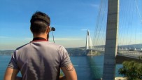 AKROBASİ GÖSTERİSİ - (Özel)  Yavuz Sultan Selim Köprüsü 'Yarış Drone'leri İçin Hız Pisti Oldu
