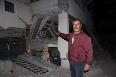 Samsat'ta Depremin Bilançosu Gün Yüzüne Çıkıyor... Evler Yıkıldı 13 Kişi Yaralandı