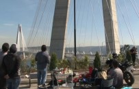 AKROBASİ GÖSTERİSİ - Yavuz Sultan Selim Köprüsü Drone'lara Hız Pisti Oldu