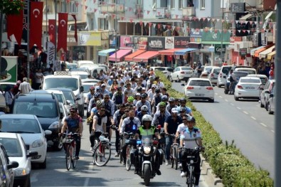 Aliağa'da 'Ulusal Egemenlik Bisiklet Turu'