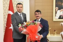 KREDI VE YURTLAR KURUMU - Başkan Çelik'ten Kurum Müdürlerine İade-İ Ziyaret