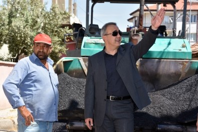 Başkan Karaçoban Mahalle Çalışmalarını Yerinde İnceledi