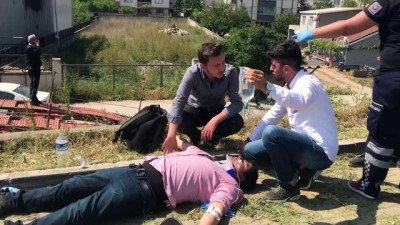 Bursa'da 6 Kişinin Ağır Yaralandığı Kaza Güvenlik Kamerasında