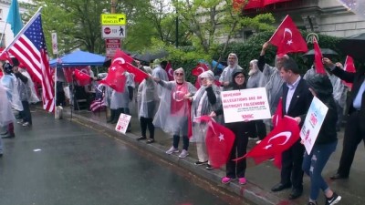 Washington'da 'Ermeni İddialarına' karşı protesto