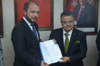 VEZIRHAN - Belediye Başkanı Yağcı İstifa Ederek Milletvekili Aday Adaylığı Resmi Başvurusunu Yaptı