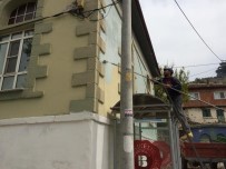 KAHVEHANE - Burhaniye'nin Seyir Terası Dutluca'da Çalışmalar Sürüyor