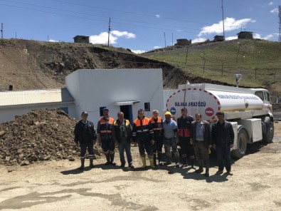 Hakkari'de İçme Suyu Depoları Temizlendi