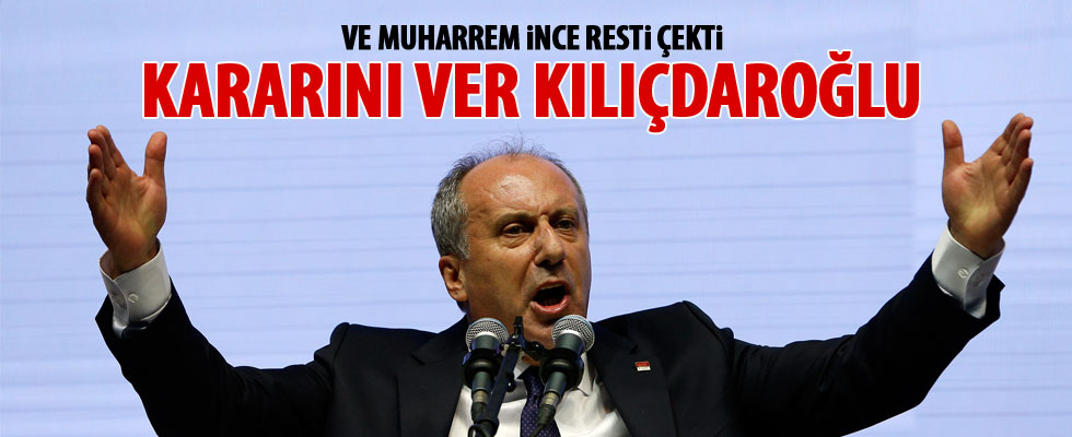 Melih Gökçek'ten bomba Muharrem İnce iddiası