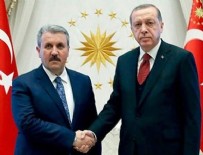 BÜYÜK BIRLIK PARTISI - Cumhurbaşkanı Erdoğan, Mustafa Destici ile görüşecek
