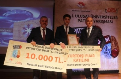 Erzurum Teknik Üniversitesi'ne Patent Ödülü