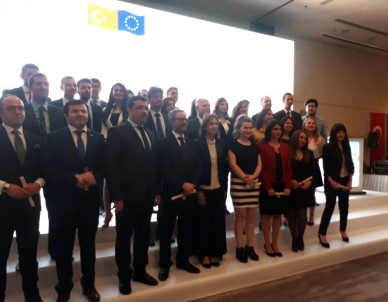 Jean Monnet Programı Bursiyerleri Sertifikalarını Aldı