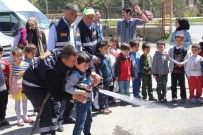 İTFAİYE MÜDÜRÜ - Anaokulu Öğrencilerden İtfaiyeye Ziyaret