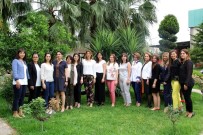 KUMAŞ FABRİKASI - AOSB Kadın Sanayiciler Platformu Üyeleri, Kimteks Tekstil'i Ziyaret Etti