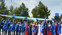 AHMET GÜNEL - Gülnar'da Üniversite Öğrencilerinin Mezuniyet Coşkusu