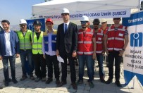İŞÇİ GÜVENLİĞİ - İzmir'de İş Kazası Kurtarma Tatbikatı