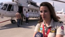 HAVACILIK FUARI - Kadın Helikopter Pilotu Alevlere Meydan Okuyor