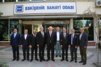 KAZıM KURT - Kazım Kurt'tan ESO Yönetimine Hayırlı Olsun Ziyareti