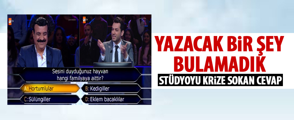 Kim Milyoner Olmak İster'de komik anlar