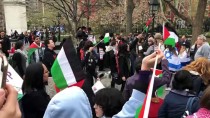 New York'ta Gazze Protestosu