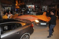 Cizre'de Galatasaraylı Taraftarların Galibiyet Sevinci