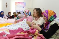 TEKVANDO - Ev Hanımları Kursta Ürettikleri Ürünleri İhtiyaç Sahiplerine Gönderecek