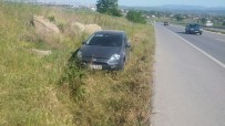 Otomobil Yoldan Çıktı Açıklaması 1 Yaralı