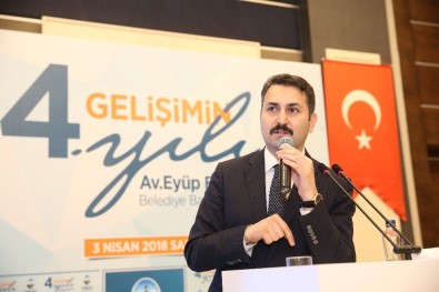 Başkan Eroğlu, 4 Yılda 61 Projeden 47'Sini Tamamladı