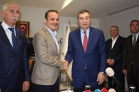 İL BAŞKANLARI - İzmir'de MHP'den AK Parti'ye Ziyaret