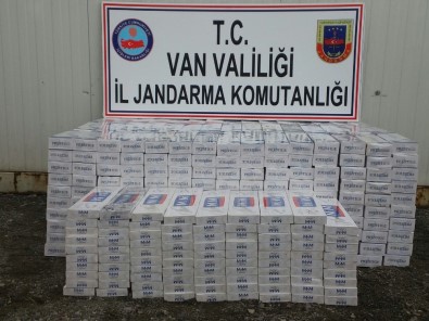 Jandarma, Samanlıkta 6 Bin 580 Paket Kaçak Sigara Ele Geçirdi