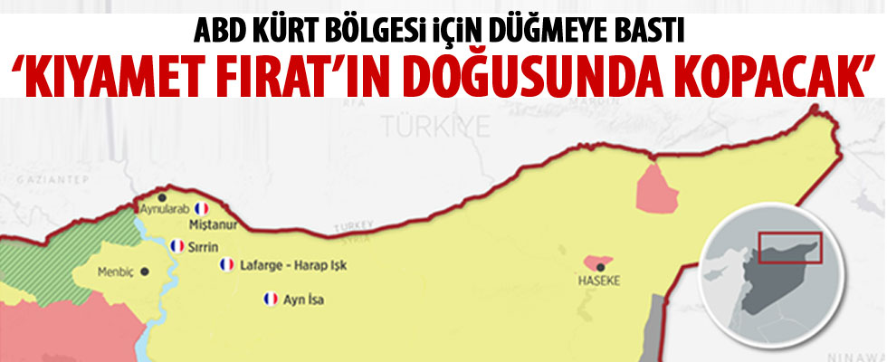 Fırat'ın doğusu karışacak