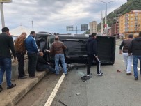 RİZE BELEDİYESİ - Rize'de Trafik Kazası Açıklaması 1 Ölü